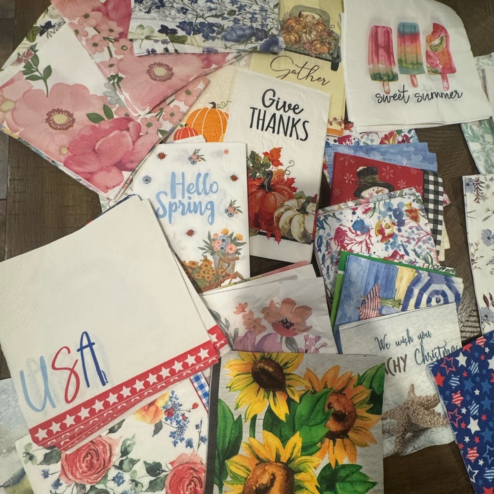 Colorful Decorative Napkins